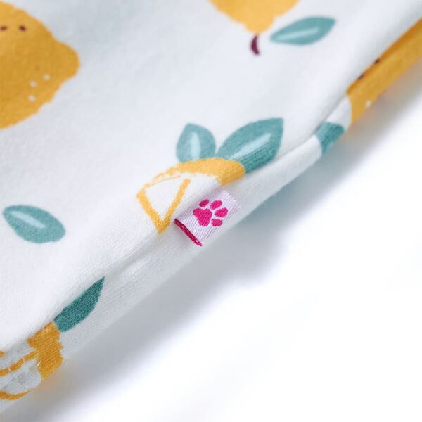 Detské tričko so zaväzovacím lemom farba ľanu 104