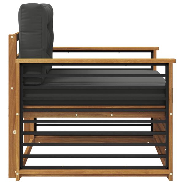 vidaXL Z&aacute;hradn&aacute; s&uacute;prava gaučov Mas&iacute;vne ak&aacute;ciov&eacute; drevo a polyester