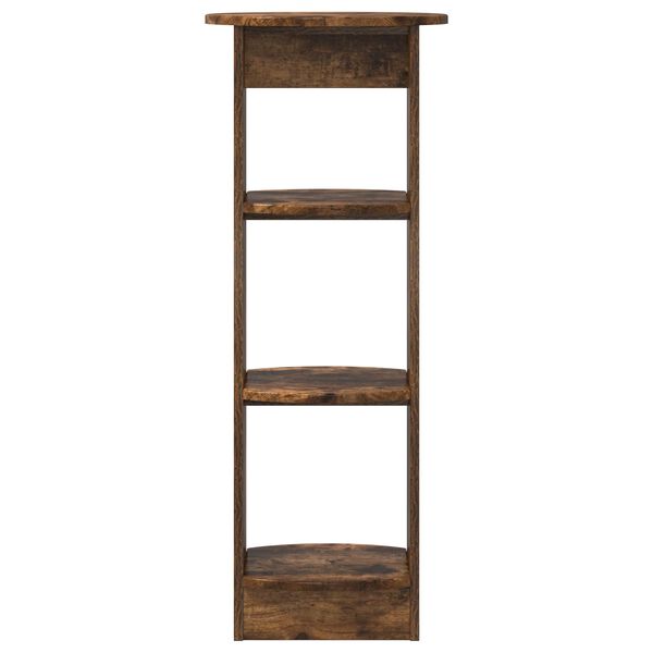 vidaXL Bočn&aacute; skrinka &Uacute;den&yacute; Dub 40 x 40 x 100 cm Kon&scaron;truovan&eacute; drevo