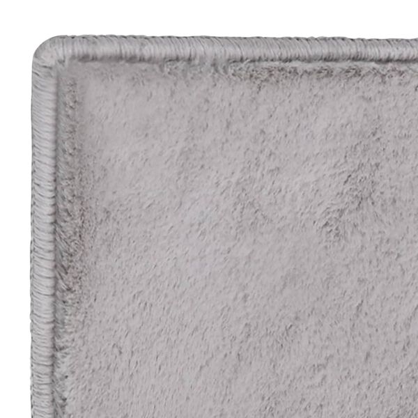 vidaXL Koberec umel&aacute; kr&aacute;ličia kožu&scaron;ina 180x270 cm siv&yacute;
