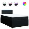 vidaXL Boxspring posteľ s matracom čierny 120x200 cm l&aacute;tka