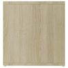 vidaXL TV skrinky 2 ks, biela+sonoma 142,5x35x36,5cm, kompozitn&eacute; drevo