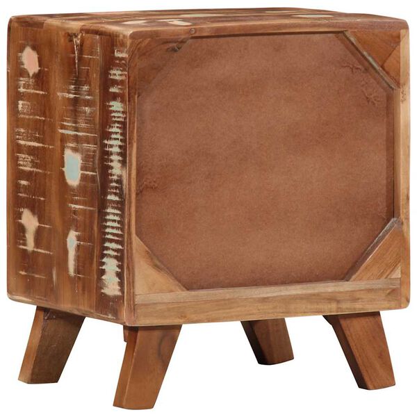 vidaXL Nočn&aacute; skrinka 2 ks 40x32x46 cm Rekultivovan&eacute; mas&iacute;vne drevo