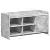 vidaXL Skriňa na top&aacute;nky s &uacute;ložiskom Bet&oacute;novo siv&aacute; 100 x 39,5 x 51 cm
