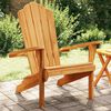 vidaXL Záhradná stolička Adirondack 77x78x95 cm masívne tíkové drevo