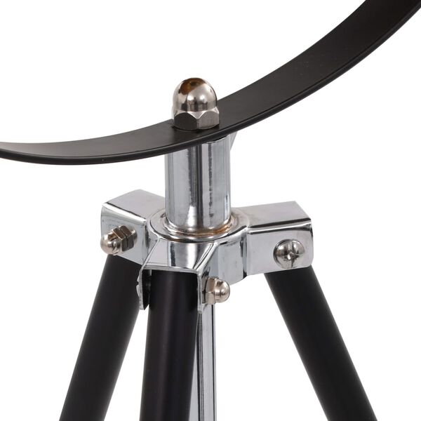 vidaXL Stojanová lampa čierna a zlatá 51 cm E27