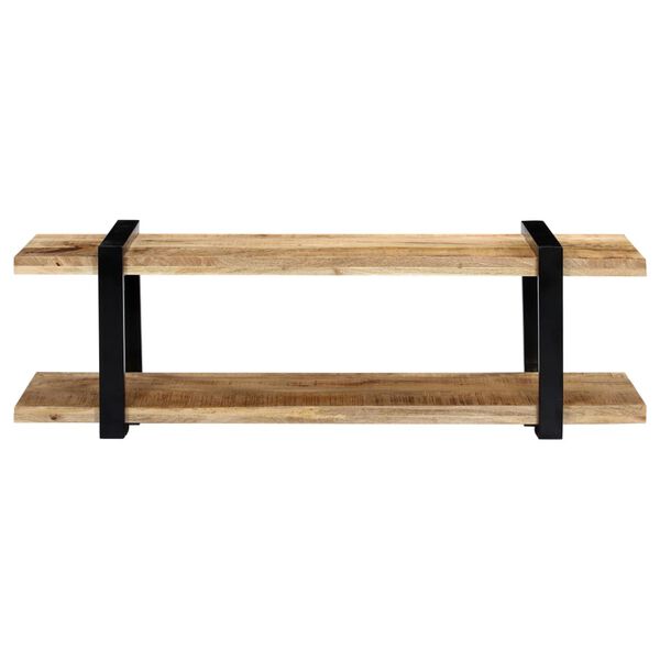 vidaXL TV skrinka z mangového dreva 130x40x40 cm