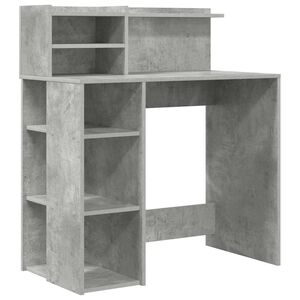 vidaXL St&ocirc;l Bet&oacute;nov&aacute; &scaron;ed&aacute; Kompozitn&eacute; drevo 90 x 48 x 101,5 cm