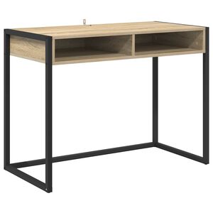 vidaXL St&ocirc;l Sonoma Kompozitn&eacute; drevo 100 x 50 x 75 cm