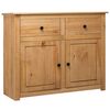 vidaXL Komoda 93x40x80 cm borovicov&yacute; mas&iacute;v Panama Range