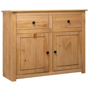 vidaXL Komoda 93x40x80 cm borovicov&yacute; mas&iacute;v Panama Range