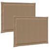 vidaXL Vank&uacute;&scaron;e na sedenie 2 ks Polyester Sivohned&aacute; 47 x 36 x 2 cm