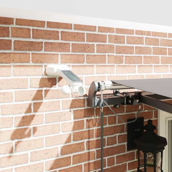 vidaXL Text&iacute;lia na slnečn&iacute;k s Svetlosiv&aacute; 400 &times; 350 cm Polyester