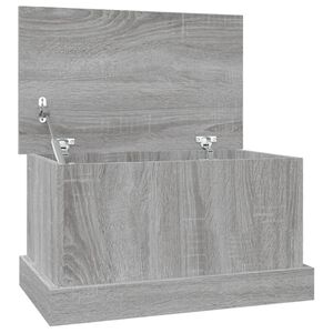 vidaXL &Uacute;ložn&yacute; box siv&yacute; sonoma 50x30x28 cm spracovan&eacute; drevo