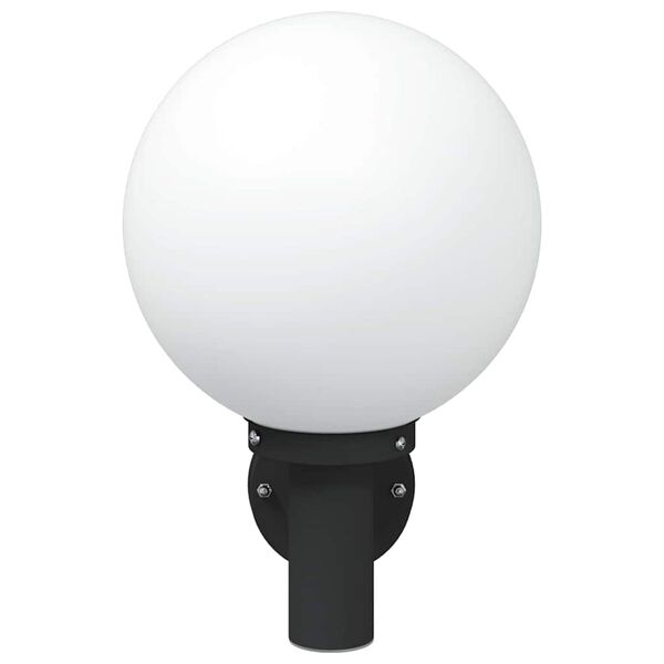 vidaXL Exteri&eacute;rov&eacute; n&aacute;stenn&eacute; svietidlo Čierna 28 x 25 x 38 cm