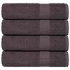 vidaXL Utierky na ruky FROGN 4 ks antracitov&eacute; 50x100 cm 360 g/m&sup2;