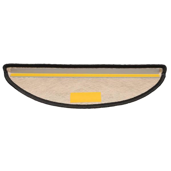 vidaXL Samolepiace n&aacute;&scaron;ľapy vzhľad sisalu 30 ks 56x17x3 cm antracitov&eacute;