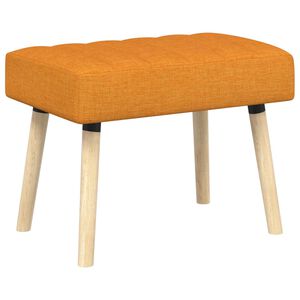 vidaXL Pruhovo pre&scaron;it&aacute; lavica Tmav&aacute; žlt&aacute; 60 x 40 x 45 cm L&aacute;tka