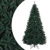 vidaXL Umel&yacute; Skl&aacute;pac&iacute; Vianočn&yacute; Stromček 240 cm PVC Tmavozelen&aacute;