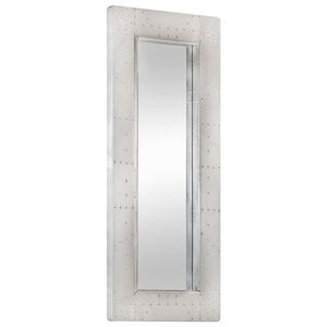 vidaXL Leteck&eacute; zrkadlo 110x50 cm kovov&eacute;