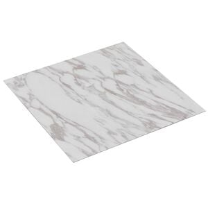 vidaXL Podlahov&eacute; dosky 5,11 m&sup2; 55 pcs PVC Biely mramor