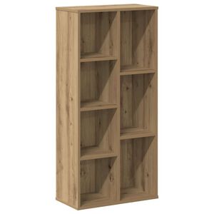 vidaXL Knižnica dub artisan 50x25x105 cm kompozitn&eacute; drevo
