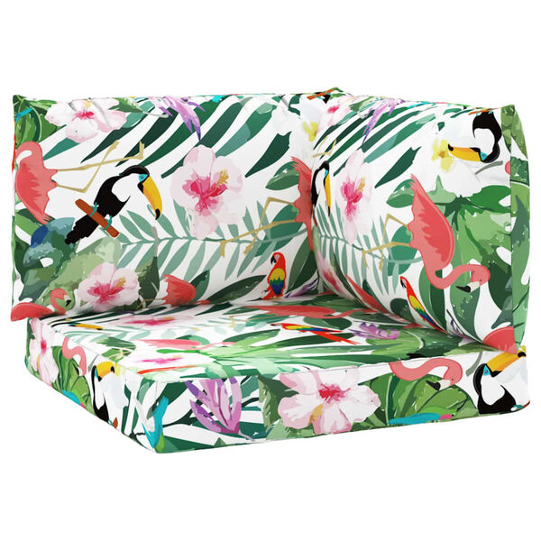 vidaXL Podušky na paletovú pohovku 3 ks viacfarebné oxfordská látka