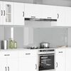 vidaXL Kuchynský backsplash 2 pcs Priehľadná 110 x 60 cm tvrdené sklo