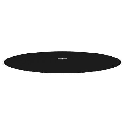 vidaXL Skákacia plocha na 3,96 m okrúhlu trampolínu, látka, čierna