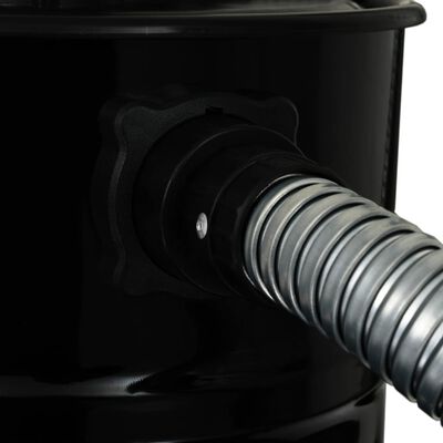 vidaXL Vysávač na popol s HEPA filtrom čierny 1000 W 20 l