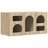 vidaXL TV skrinka ELST 80 x 35 x 40 cm Sonoma dub Kompozitn&eacute; drevo