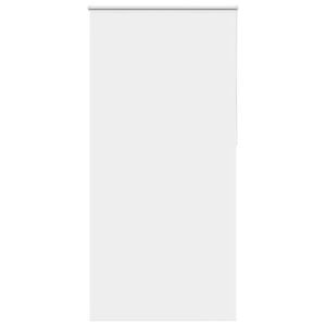 vidaXL Roleta Zatemnenie biela 115x210cm &Scaron;&iacute;rka l&aacute;tky 110,7cm Polyester