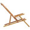 vidaXL Skladacie pl&aacute;žov&eacute; kreslo b&eacute;žov&eacute; mas&iacute;vny eukalyptus a l&aacute;tka