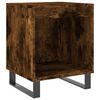vidaXL Nočn&yacute; stol&iacute;k dymov&yacute; dub 40x35x50 cm kompozitn&eacute; drevo