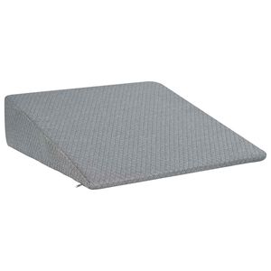vidaXL Vank&uacute;&scaron; s klinom 69 x 64 x 19 cm Stredn&yacute; Pam&auml;ťov&aacute; pena Siv&aacute;