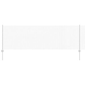 vidaXL Plot s podperou Strieborn&aacute;