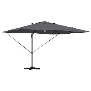 vidaXL Slnečn&iacute;k Antracit 351 x 250 x 253 cm Polyester a hlin&iacute;k
