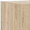 vidaXL TV n&aacute;stenn&aacute; skrinka s LED svetlami dub sonoma 30,5x35x30 cm