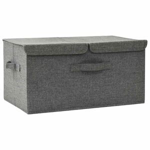 vidaXL &Uacute;ložn&yacute; box l&aacute;tkov&yacute; 50x30x25 cm antracitov&yacute;