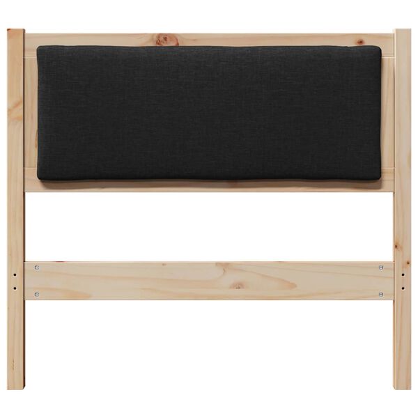 vidaXL Zadn&eacute; čelo In&yacute; Hned&aacute; 100 cm Borovicov&yacute; mas&iacute;v