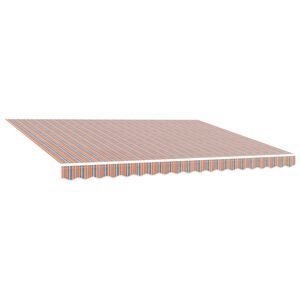 vidaXL N&aacute;hradn&aacute; l&aacute;tka na mark&iacute;zu, oranžovo-modr&aacute;, 5x3 m, polyester