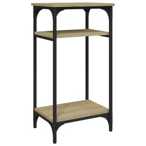 vidaXL Bočn&yacute; stol&iacute;k dub sonoma 40x30x75 cm spracovan&eacute; drevo