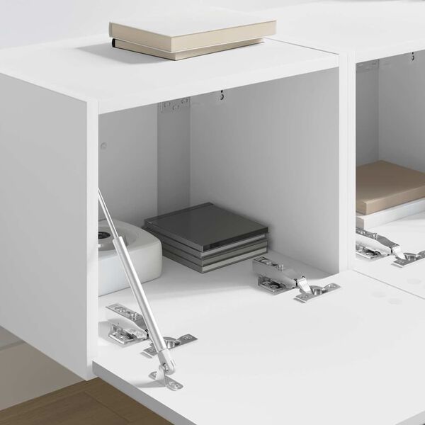 vidaXL TV n&aacute;stenn&aacute; skriňa N&aacute;stenn&yacute; 2 pcs Biela 60 x 31 x 29,5 cm