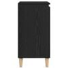 vidaXL Serv&iacute;rovacia skriňa Čierna 60 x 35 x 70 cm Kompozitn&eacute; drevo