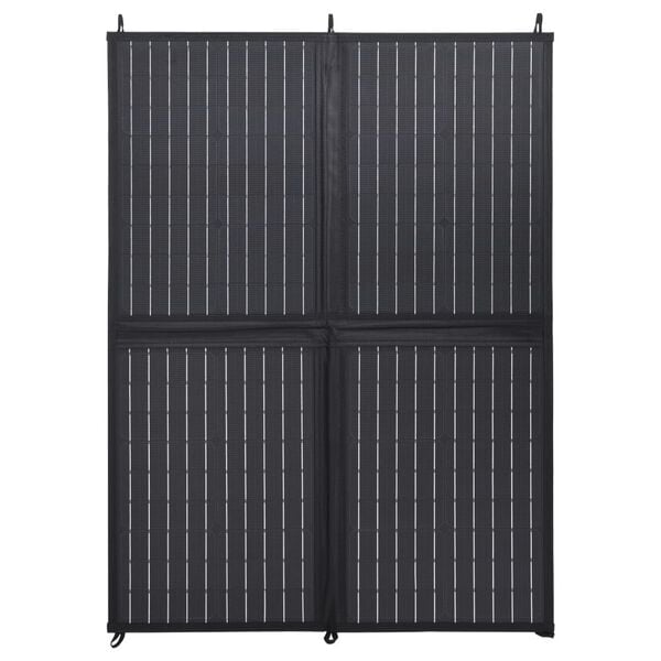 vidaXL Skladacia solárna nabíjačka 100 W 12 V