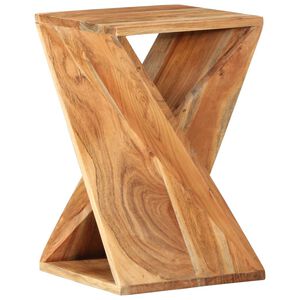 vidaXL Pr&iacute;ručn&yacute; stol&iacute;k 35x35x55 cm ak&aacute;ciov&yacute; mas&iacute;v