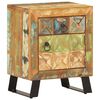 vidaXL Nočn&yacute; stol&iacute;k 40x30x50 cm mas&iacute;vne recyklovan&eacute; drevo