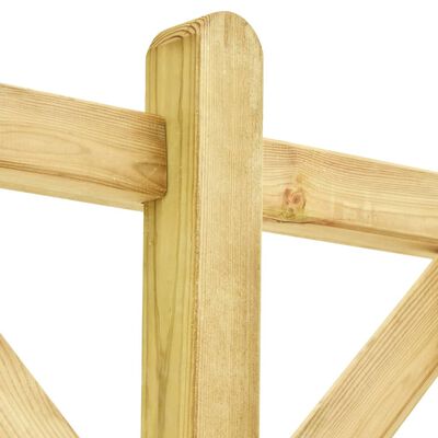 vidaXL Stojany na prádlo 2 ks 120x170 cm impregnované borovicové drevo