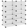vidaXL Stojan na top&aacute;nky priehľadn&yacute; 84x32x88,5 cm PP