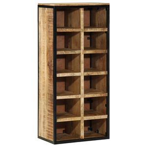 vidaXL Skriňa na top&aacute;nky 50 x 30 x 110 cm Mas&iacute;vne mango drevo Hned&aacute;